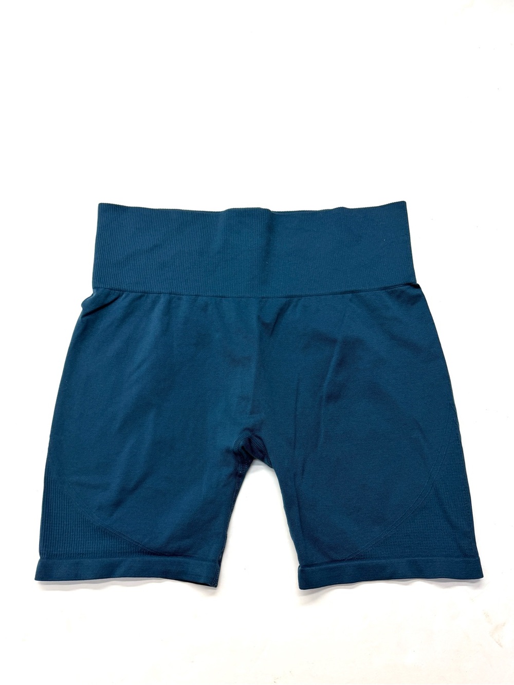 Z by Zella Seamless High-Waist Bike Shorts Teal Blue Athletic Yoga